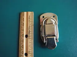 SOME GIBSON -FENDER  OTHERS CASE LATCHES, NICKEL, NO STEP  W / RIVETS