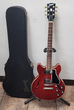 2010 GIBSON CUSTOM SHOP ES-339 ANTIQUE RED CHERRY W/ HARDCASE!
