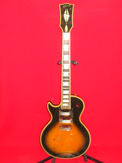 GIBSON 1979 TOBACCO BURST LES PAUL CUSTOM LEFT HANDED BODY & EBONY NECK
