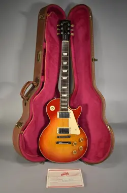 1990 GIBSON LES PAUL STANDARD SUNBURST FINISH W/OHSC