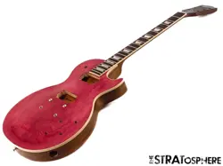 GIBSON USA LES PAUL STANDARD 60S BODY   NECK FIGURED TOP 60S TRANSLUCENT FUSCHIA