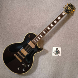 ORVILLE LES PAUL CUSTOM BLACK ELECTRIC GUITAR LICENSED BY GIBSON MADE IN JAPAN