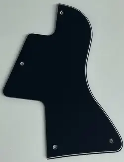 FOR FIT GIBSON LES PAUL SPECIAL-P90 STYLE GUITAR PICKGUARD 3 PLY BLACK