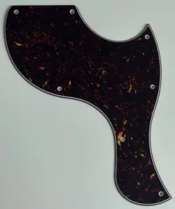 FOR FIT GIBSON LES PAUL SG JUNIOR STYLE GUITAR PICKGUARD BROWN TORTOISE