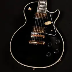 EPIPHONE INSPIRED BY GIBSON CUSTOM LES PAUL CUSTOM EBONY S N:24081522839