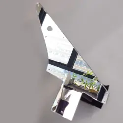 SILVER MIRROR GUITAR PICKGUARD ANTI-SCRAPE PLATE FOR GIBSON 76 EXPLORER GUITAR