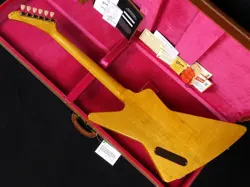 GIBSON CUSTOM SHOP 1958 KORINA EXPLORER REISSUE VOS WHITE PICKGUARD NATURAL