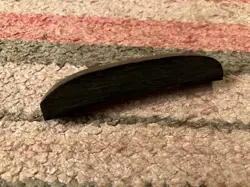 VINTAGE 60'S GIBSON KALAMAZOO BASS WOOD TUG BAR THUMB REST