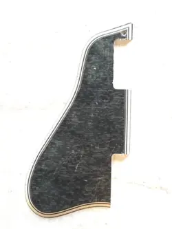 PICKGUARD FOR GIBSON ES-335 BLACK 5-PLY SHORT PG