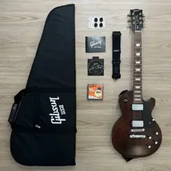 GIBSON LES PAUL STUDIO FADED T 2016 - WORN BROWN W/ EXTRAS