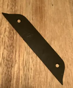 VINTAGE 1962 GIBSON SG STANDARD NECK TENON PLATE COVER GUITAR PARTS