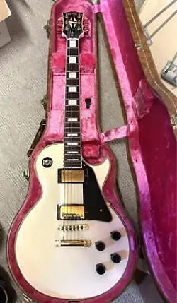 ORVILLE BY GIBSON LES PAUL CUSTOM WHITE 1990 ELECTRIC GUITAR