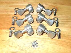 GIBSON 2003 USA GROVER NICKEL TUNERS W/ CROWN KEYS