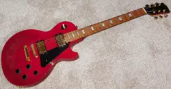 GIBSON LES PAUL STUDIO 2000 RARE RUBY RED WITH TRAPEZOID INLAYS*NO RESERVE*