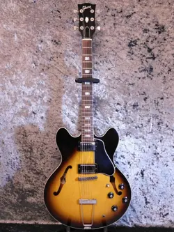 USED 1978 GIBSON ES-335TD SUNBURST VINTAGE SEMI-ACOUSTIC GUITAR 3.66KG W/OHSC
