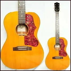 STAFFORD SLG-360E ACOUSTIC GUITAR NATURAL GIBSON B-25 STYLE COMPACT USED