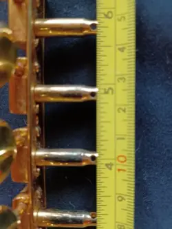 1960S GIBSON DELUXE 6 INLINE TUNERS GOLD
