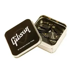 *GIBSON APRGG50-74M CAN CASED GG-74M TEAR DROP MEDIUM PICK 50-SHEET SET