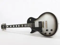 GIBSON CUSTOM SHOP DEMO GUITAR MOD COLLECTION LES PAUL CUSTOM SILVERBURST LEFTY