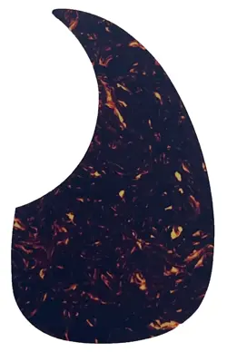 FOR GIBSON HERITAGE ACOUSTIC GUITAR SELF-ADHESIVE PICKGUARD BROWN