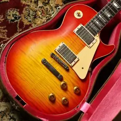 GIBSON CUSTOM SHOP PSL 1959 LES PAUL STANDARD REISSUE VOS WASHED CHERRY NH LOCAL