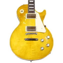 GIBSON EXCLUSIVE MODEL LES PAUL STANDARD 60S HONEY LEMON BURST 2023 *MP698