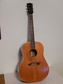 1967 GIBSON J-50 ADJ J-50ADJ ACOUSTIC GUITAR REPAIR RESTORATION PARTS PROJECT