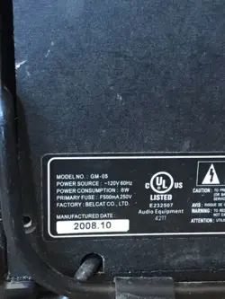 ELECTRIC/ACOUSTIC GUITAR AMP