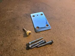 VINTAGE 1960'S KALAMAZOO KG1 KG2 GUITAR NECK PLATE 1968 1967 1966 GIBSON