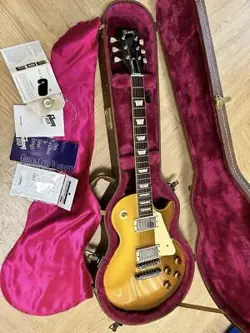 ELECTRIC GUITAR GIBSON CUSTOM SHOP HISTORIC 1957 GOLD TOP REISSUE MADE IN 1996