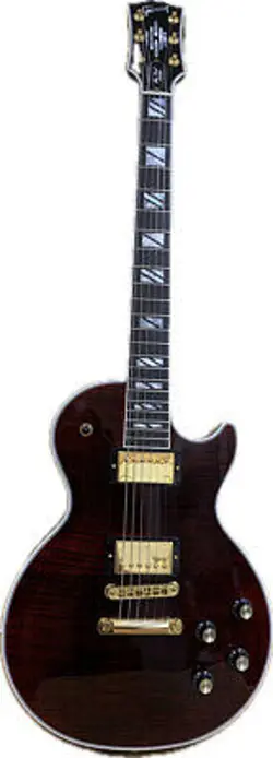 GIBSON LES PAUL SUPREME ELECTRIC GUITAR, WINE RED, PRE-OWNED, INCLUDES SOFT CASE