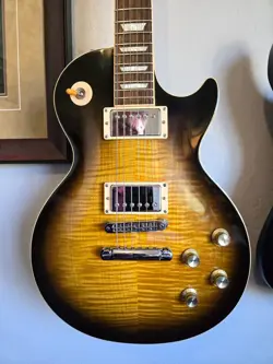 2001 GIBSON LES PAUL STANDARD PREMIUM PLUS AMAZING FLAME MAPLE AAAA