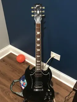 GIBSON SG STANDARD ELECTRIC GUITAR - EBONY