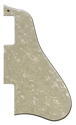 CUSTOM FOR GIBSON ES-335 GUITAR PICKGUARD SCRATCH PLATE SHORT,IVORY WHITE PEARL