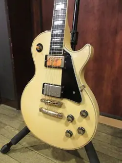GIBSON 1977 LES PAUL CUSTOM WHITE