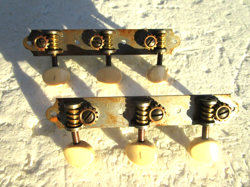VINTAGE WAVERLY GUITAR TUNERS, 1960'S, HARMONY, GIBSON,  SCREWS