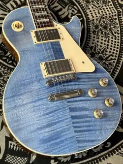 GIBSON ~CUSTOM COLOR SERIES~ LES PAUL STANDARD 60S FIGURED TOP -OCEAN BLUE- #213