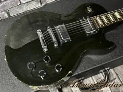 GIBSON LES PAUL STUDIO EBONY BLACK 2002  PLAYER'S CONDITION W/GIBSON GIG CASE