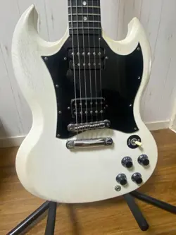 GIBSON WHITE SG ELECTRIC GUITAR JPN F/S
