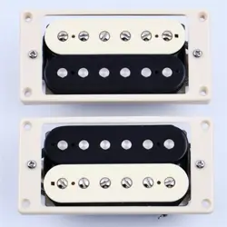 ALNICO 2 57 CLASSIC/57  ZEBRA GUITAR HUMBUCKER PICKUPS BRIDGE&NECK FIT GIBSON