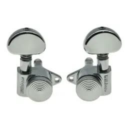 WILKINSON LOCKING TUNERS 3X3 FULL SIZE TUNING KEYS FITS GIBSON & ACOUSTIC CHROME