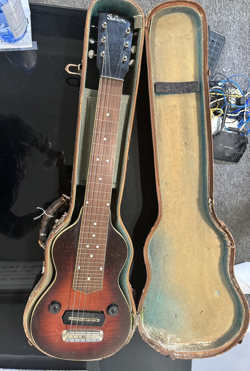 VINTAGE GIBSON EH-100 LAP STEEL GUITAR W/ CASE - NO RESERVE