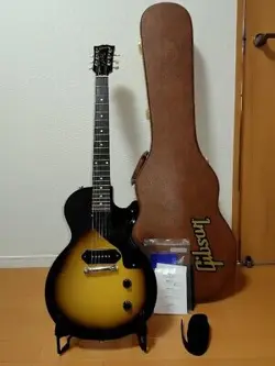 ELECTRIC GUITAR GIBSON USA LES PAUL JUNIOR TOBACCO BURST LPJR00VTNH1 2021 & CASE