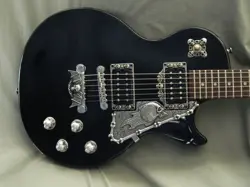 SKULL BRIDGE TAIL PIECE FOR GIBSON EPIPHONE LES PAUL SG GUITAR STOPBAR TAILPIECE