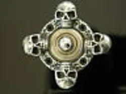 SKULL TOGGLE SWITCH COVER PLATE RING FOR GIBSON GUITAR CUSTOM 3 WAY SELECTOR SG