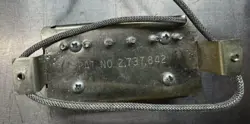 1980’S GIBSON USA HUMBUCKER PATENT NUMBER BRIDGE PICKUP