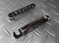 BRIDGE GIBSON NASHVILLE TOM TYPE AND TAILPIECE MADE IN GERMANY FOR GUITAR