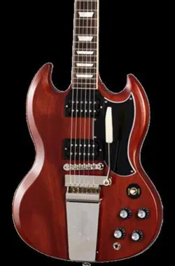 GIBSON SG STANDARD 61 MAESTRO VIBROLA FADED VINTAGE CHERRY W/CASE
