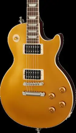 GIBSON SLASH LES PAUL STANDARD  GOLDTOP DARK BACK W/CASE