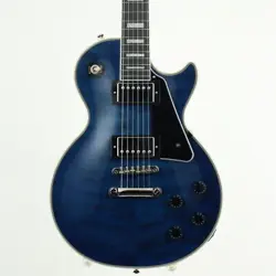 USED EPIPHONE /BY GIBSON LES PAUL CUSTOM QUILT VIPER BLUE FUKUOKA PARCO STORE
